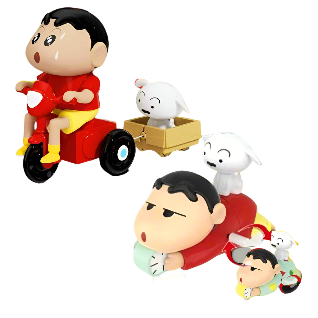 Shinchan with Shiro