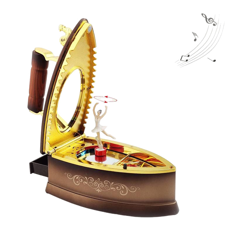 Iron Box Dancing music box